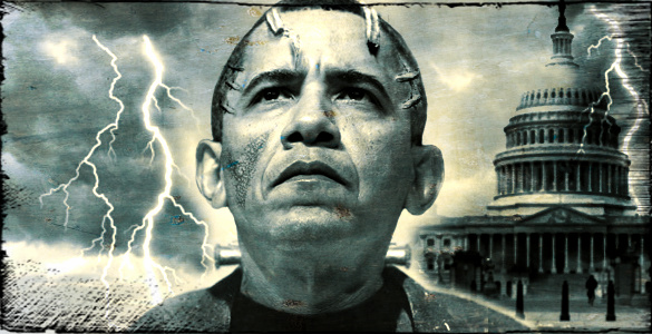 Obama Frankenstein - ObamaCare