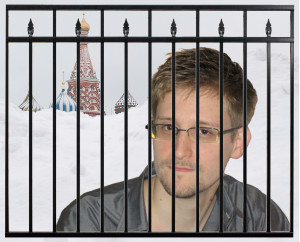 Snowden Russia Fence