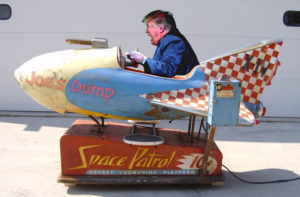 Trump in a Rocket Ride - Joe's Dump